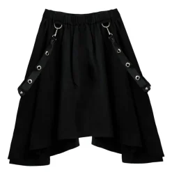 LISTEN FLAVOR Dark Nights Hemline Maxi Skirt Hot