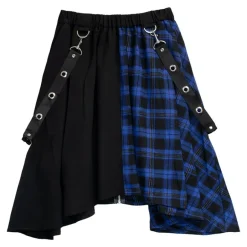 LISTEN FLAVOR Dark Nights Hemline Maxi Skirt Hot