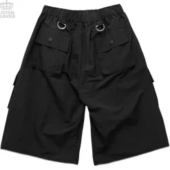 LISTEN FLAVOR Detachable Cargo Pants w/ Suspenders Hot