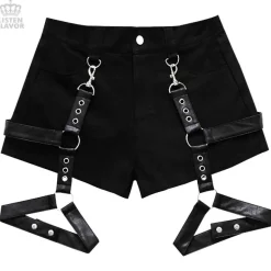 LISTEN FLAVOR Detachable Harness Garter Belt Shorts L Clearance