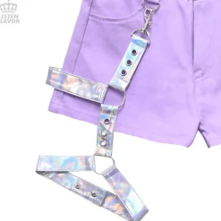 LISTEN FLAVOR Detachable Harness Garter Belt Shorts L Clearance
