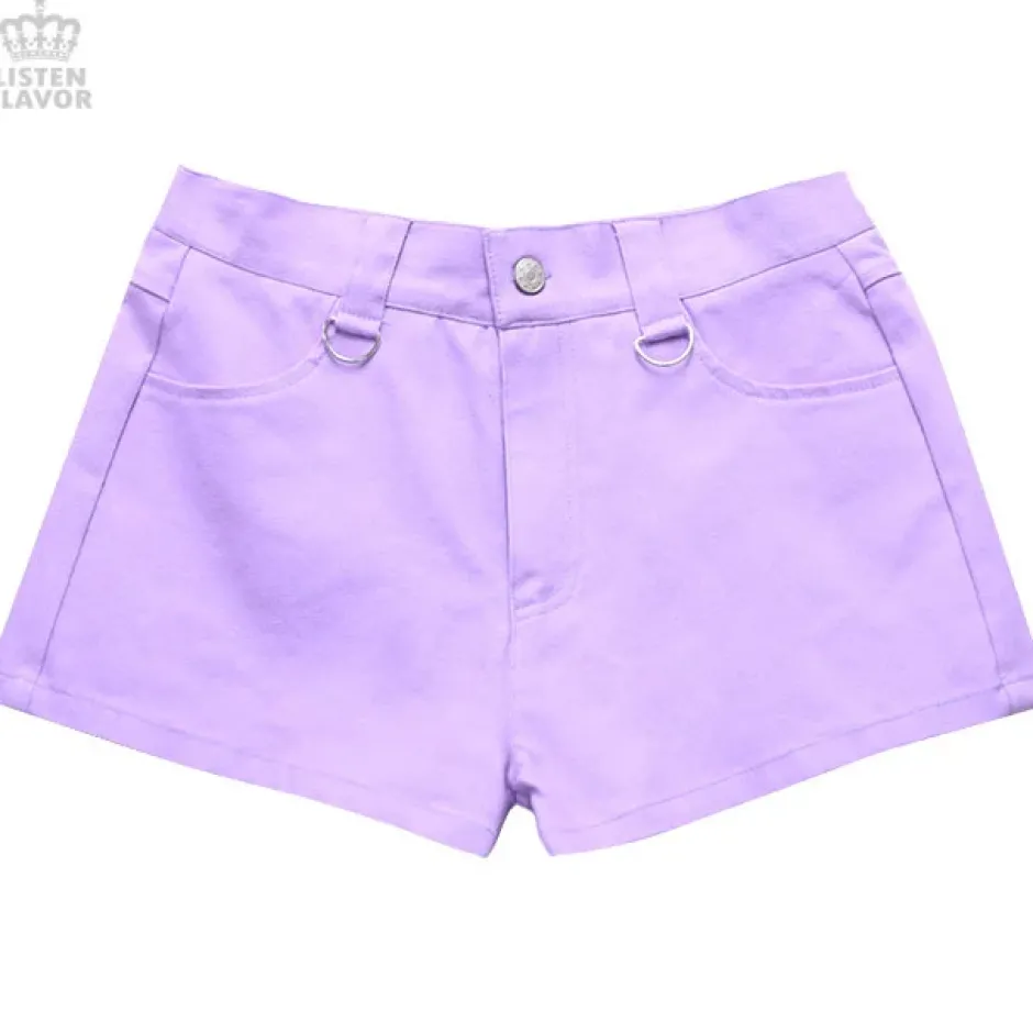 LISTEN FLAVOR Detachable Harness Garter Belt Shorts L Clearance