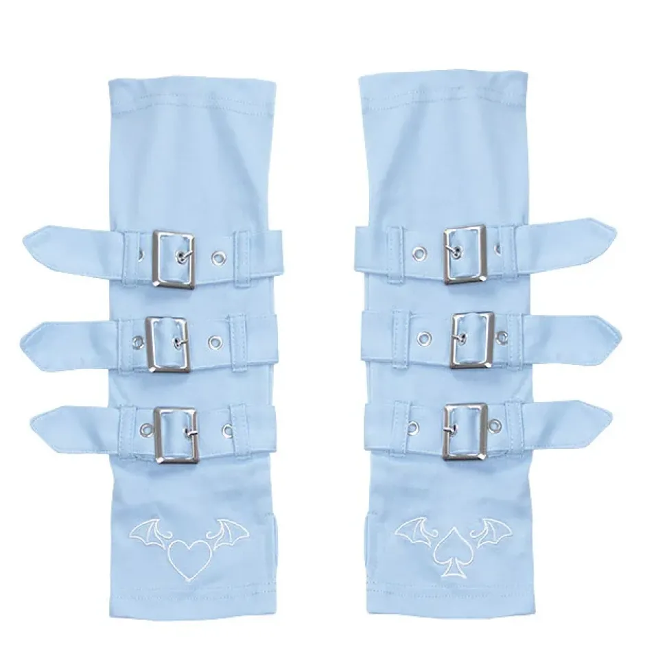 Other Accessories>LISTEN FLAVOR Devil Heart Triple Belt Arm Warmer