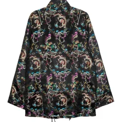 LISTEN FLAVOR Dragon China Brocade Shirt Black Dragon Sale