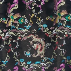 LISTEN FLAVOR Dragon China Brocade Shirt Black Dragon Sale