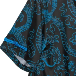 LISTEN FLAVOR Dragon Pattern China Shirt Best