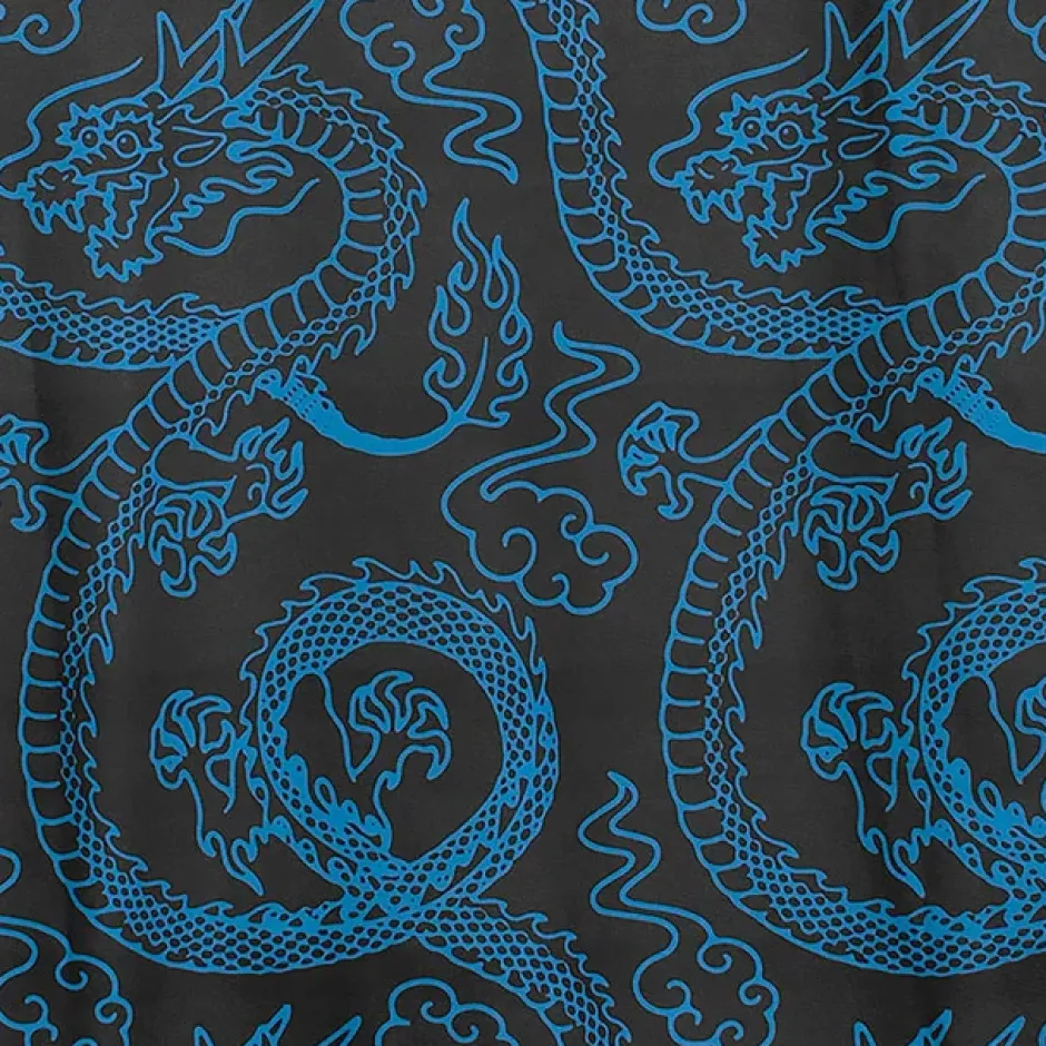 LISTEN FLAVOR Dragon Pattern China Shirt Best