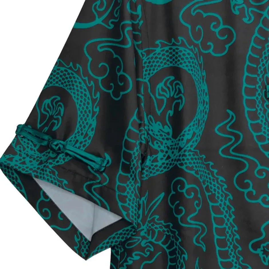 LISTEN FLAVOR Dragon Pattern China Shirt Best