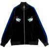 LISTEN FLAVOR Dragon Velour Track Jacket Clearance
