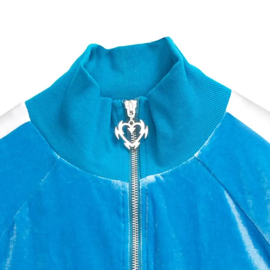 LISTEN FLAVOR Dragon Velour Track Jacket Clearance