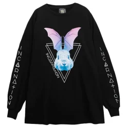 LISTEN FLAVOR Evil Rabbit Big Pullover Online