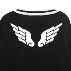 LISTEN FLAVOR Fallen Angel's Melty Line V-neckline Knit Sale