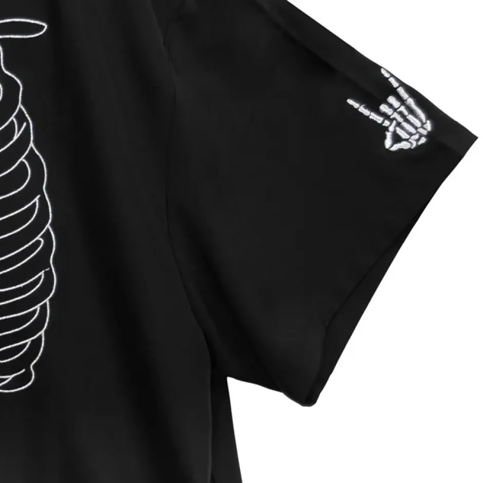 Tops>LISTEN FLAVOR Fallen Angel's Rib Shirt