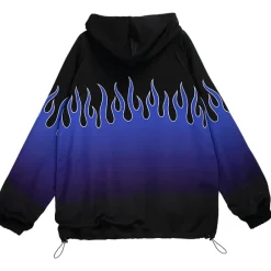Jackets & Hoodies>LISTEN FLAVOR Fire Anorak Jacket