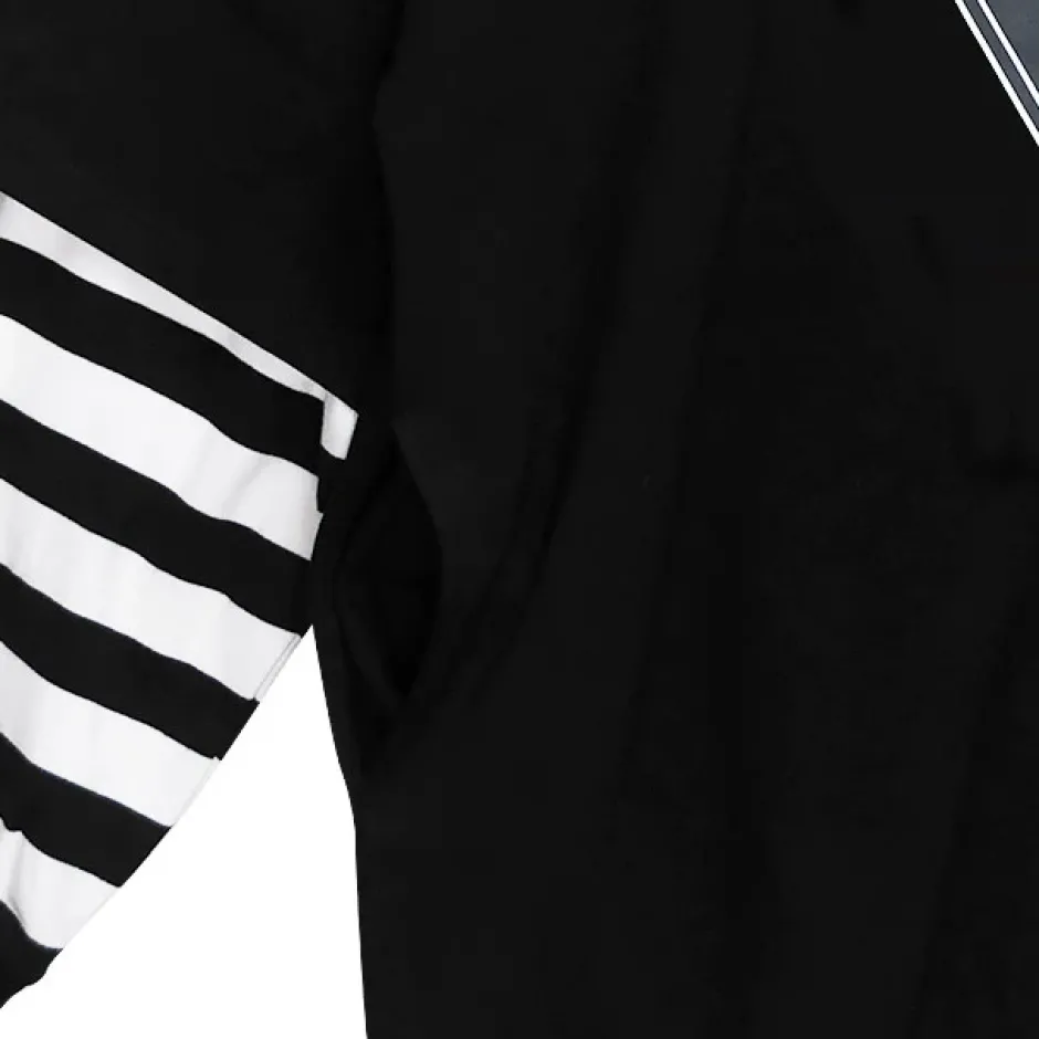 Jackets & Hoodies>LISTEN FLAVOR Flame Eye Layered-Style Hoodie