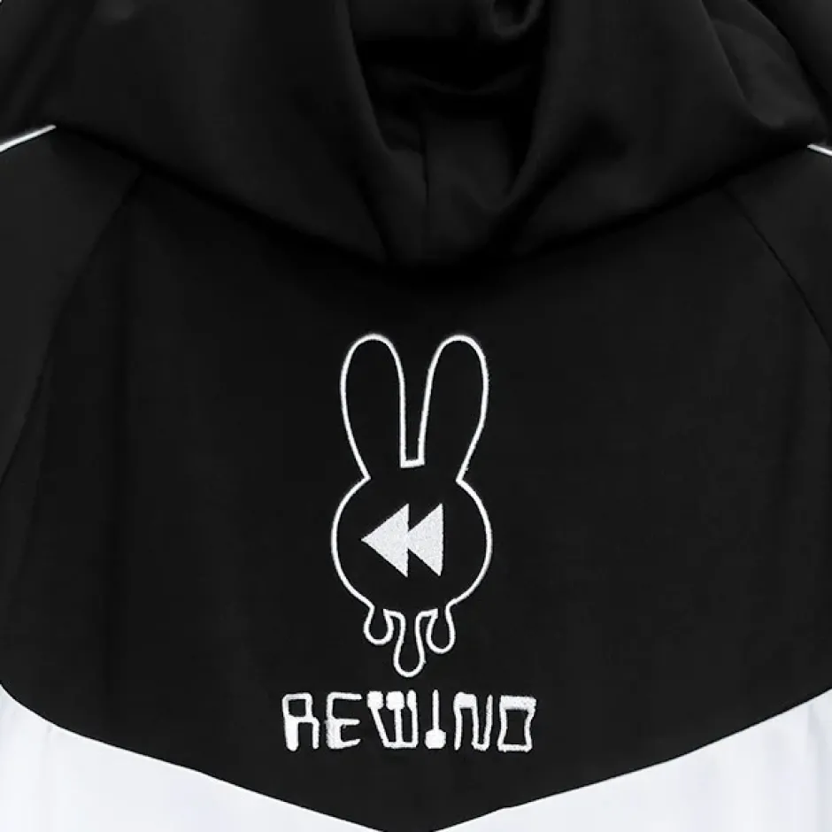 Jackets & Hoodies>LISTEN FLAVOR From the Mirai Bunny Ear Jersey Hoodie