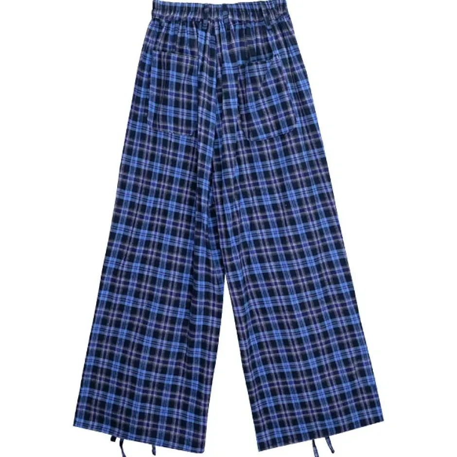 LISTEN FLAVOR Front Slit Ribbon Pants Online