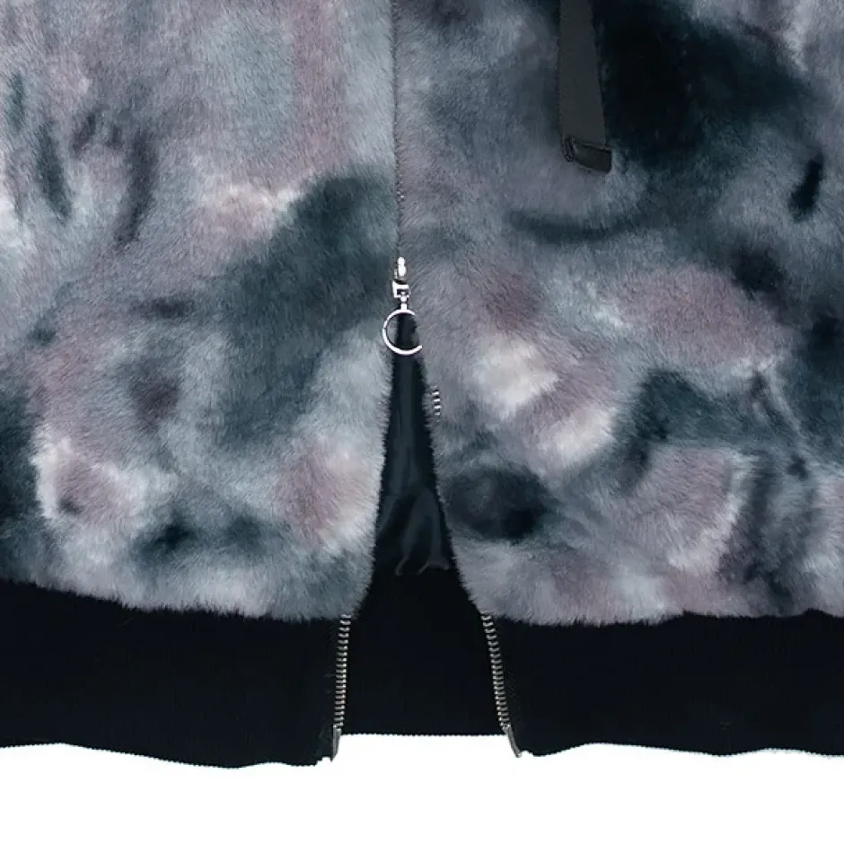 Jackets & Hoodies>LISTEN FLAVOR Gaming Cat Ear Buckle Fur Blouson