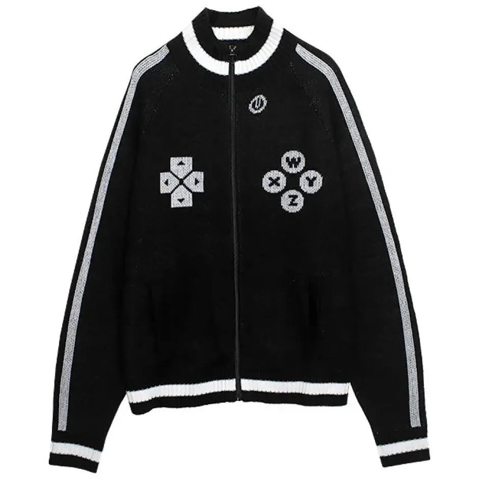 Jackets & Hoodies>LISTEN FLAVOR Gaming Knit Jersey