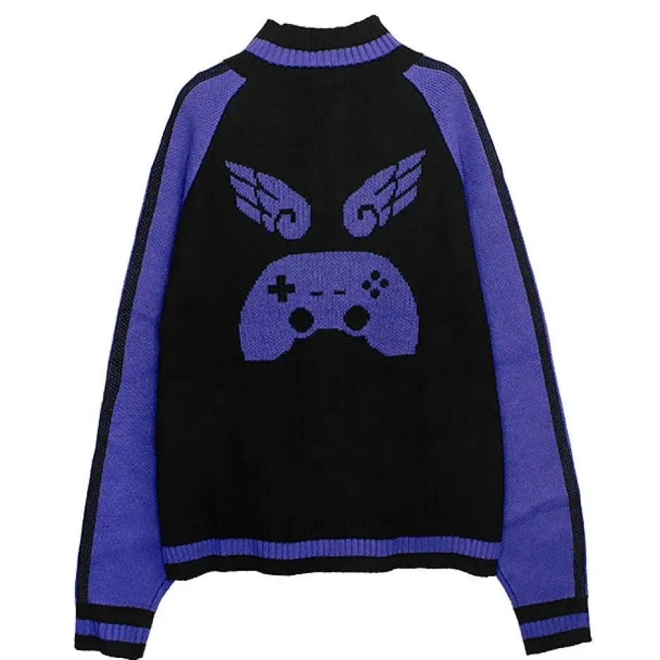 Jackets & Hoodies>LISTEN FLAVOR Gaming Knit Jersey