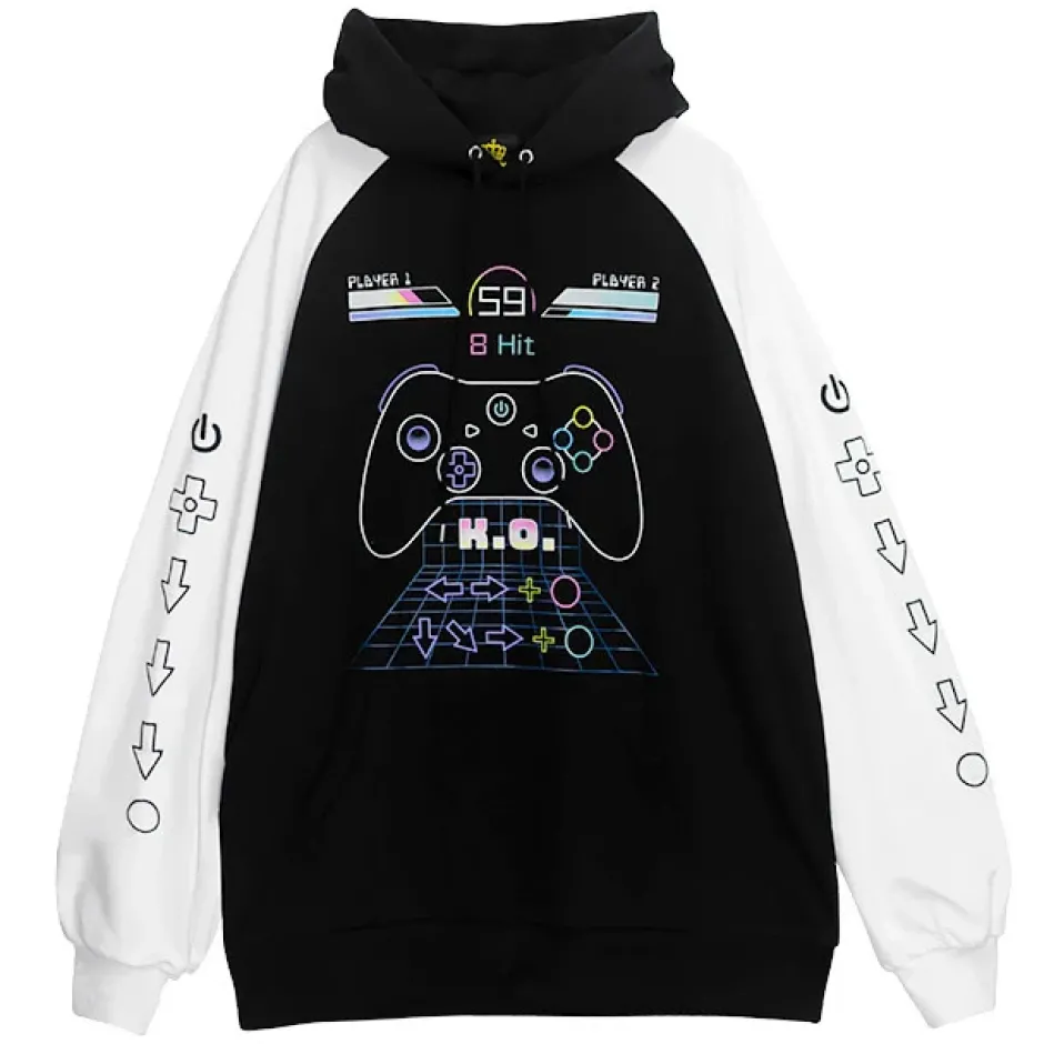 LISTEN FLAVOR Gaming Raglan Hoodie Online
