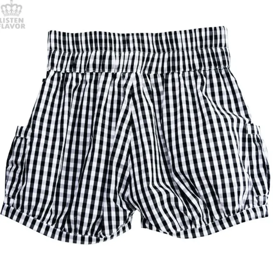 Bottoms>LISTEN FLAVOR Gathered Shorts