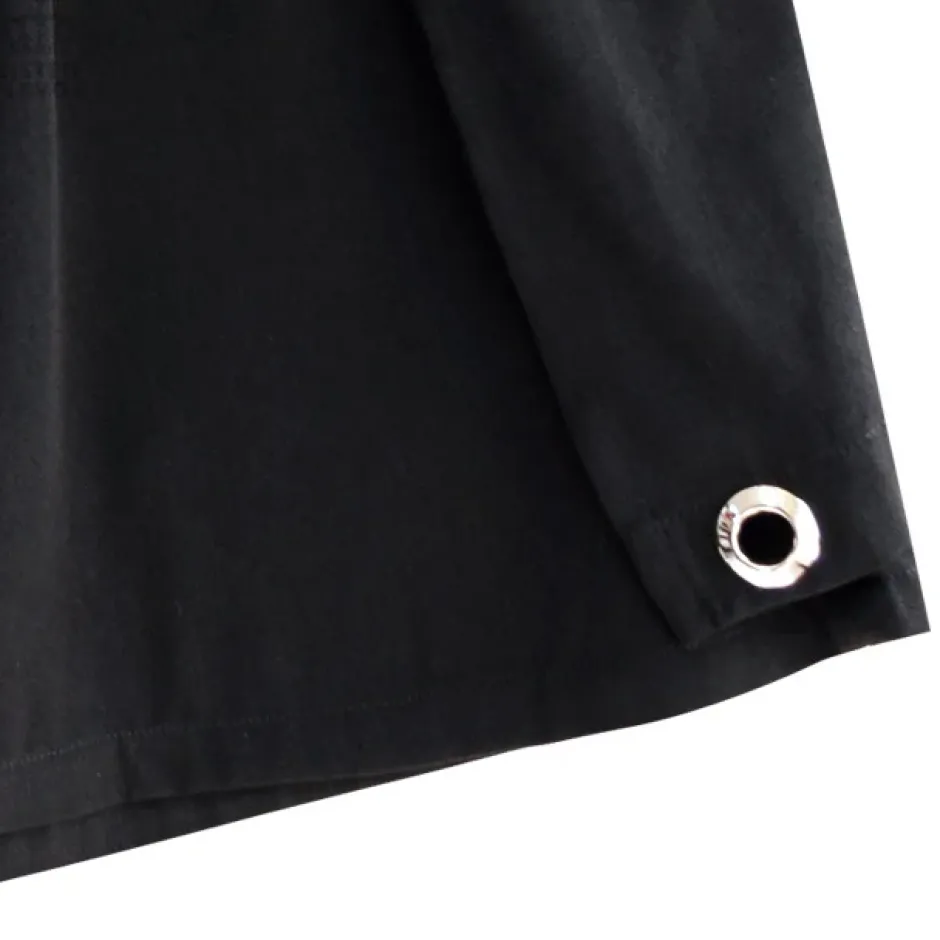 Bottoms>LISTEN FLAVOR Gaucho Pants w/ Eyelet Flap
