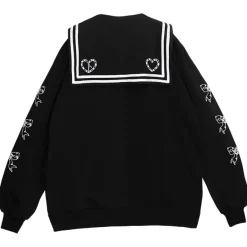 Jackets & Hoodies>LISTEN FLAVOR Glass Heart Sailor Blouson