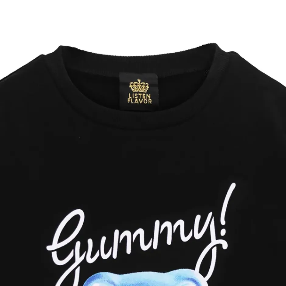 Jackets & Hoodies>LISTEN FLAVOR Gummy Bear Big Pullover