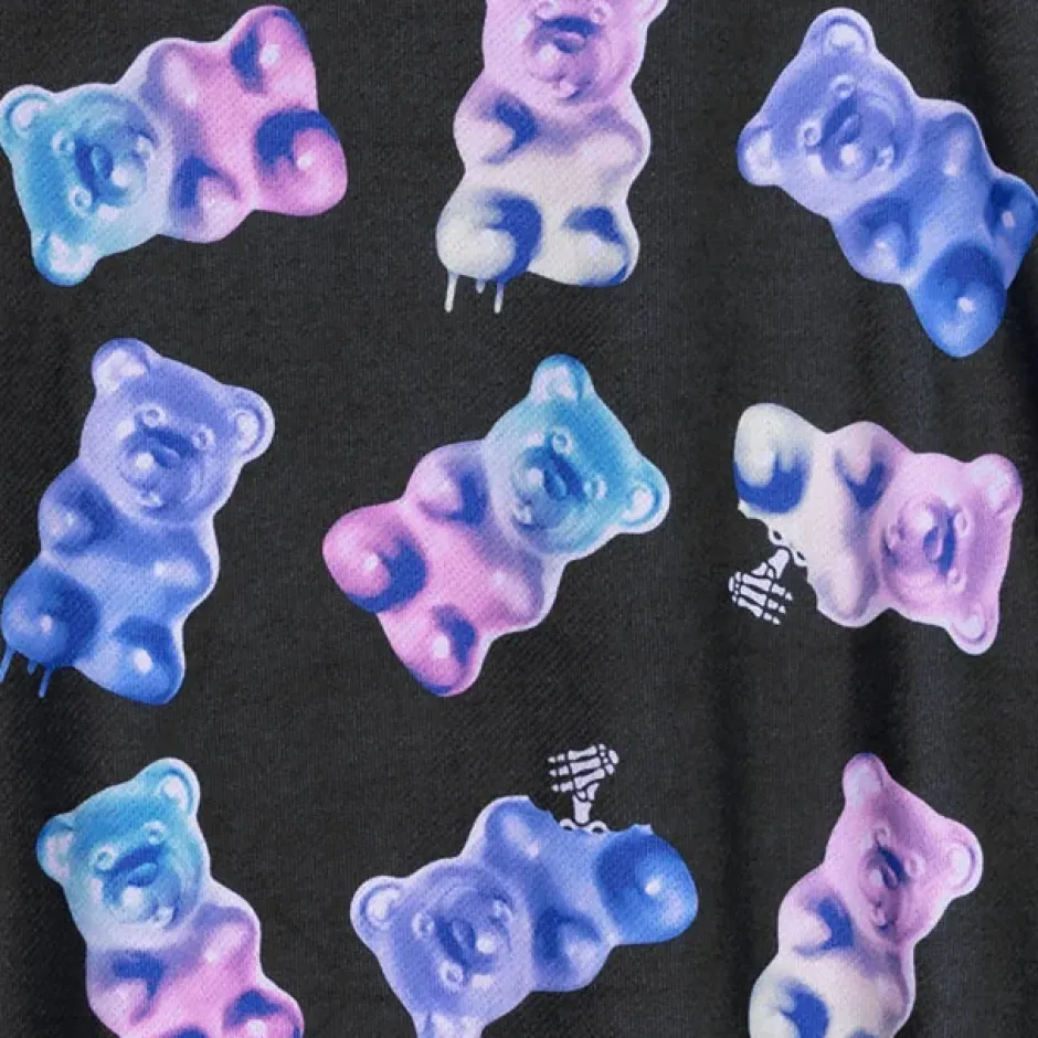 LISTEN FLAVOR Gummy Bear Zip Hoodie Outlet