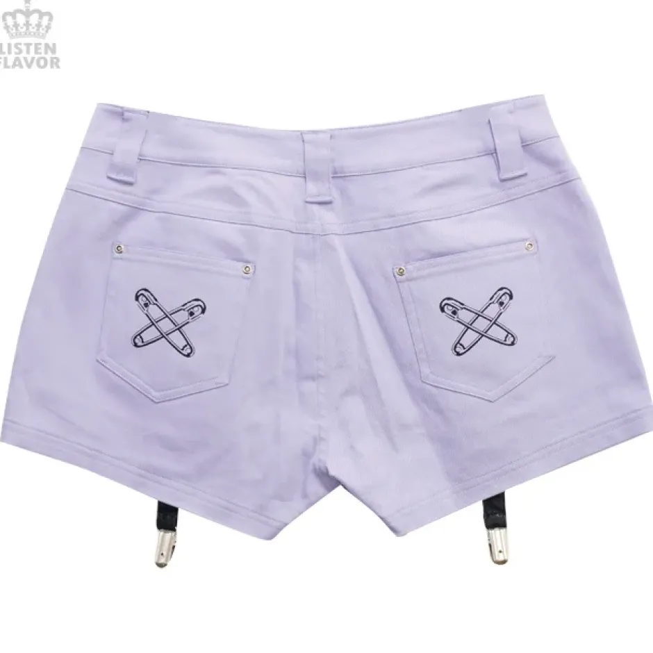LISTEN FLAVOR Harness Shorts Sale
