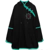 Jackets & Hoodies>LISTEN FLAVOR Hatsune Miku China Hoodie Black