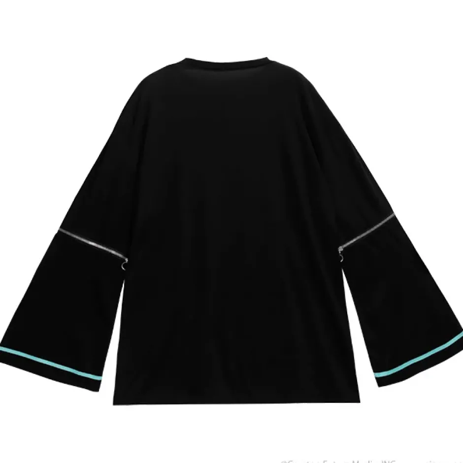 LISTEN FLAVOR 2022 Hatsune Miku Collaboration Hatsune Miku Zip Sleeve Top (Re-run) Best
