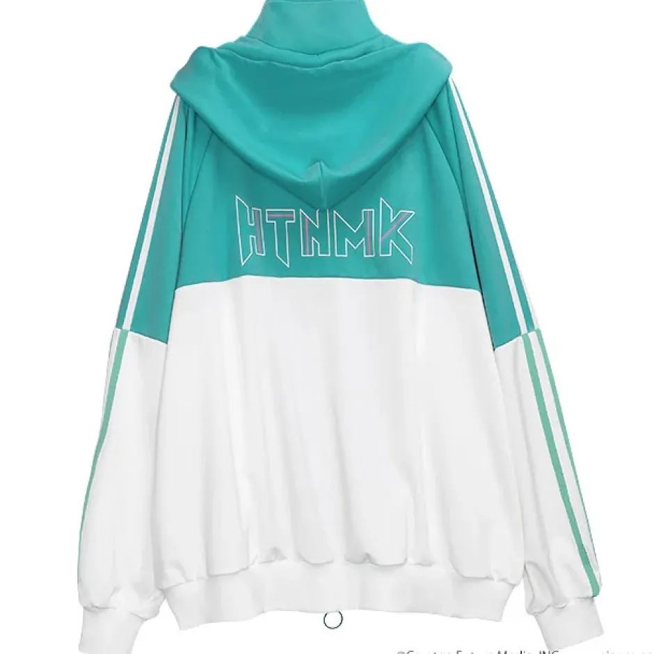 LISTEN FLAVOR Hatsune Miku Jersey Hoodie (Re-run) Best