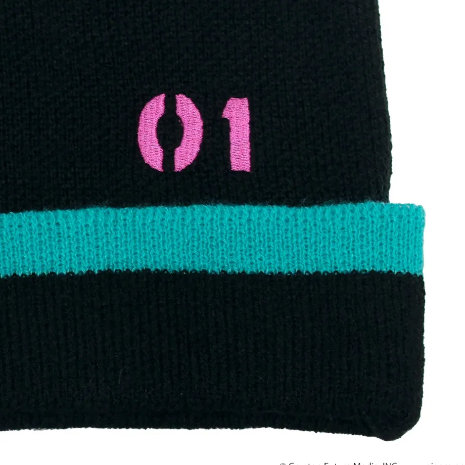 LISTEN FLAVOR Hatsune Miku Knit Cap Black Online