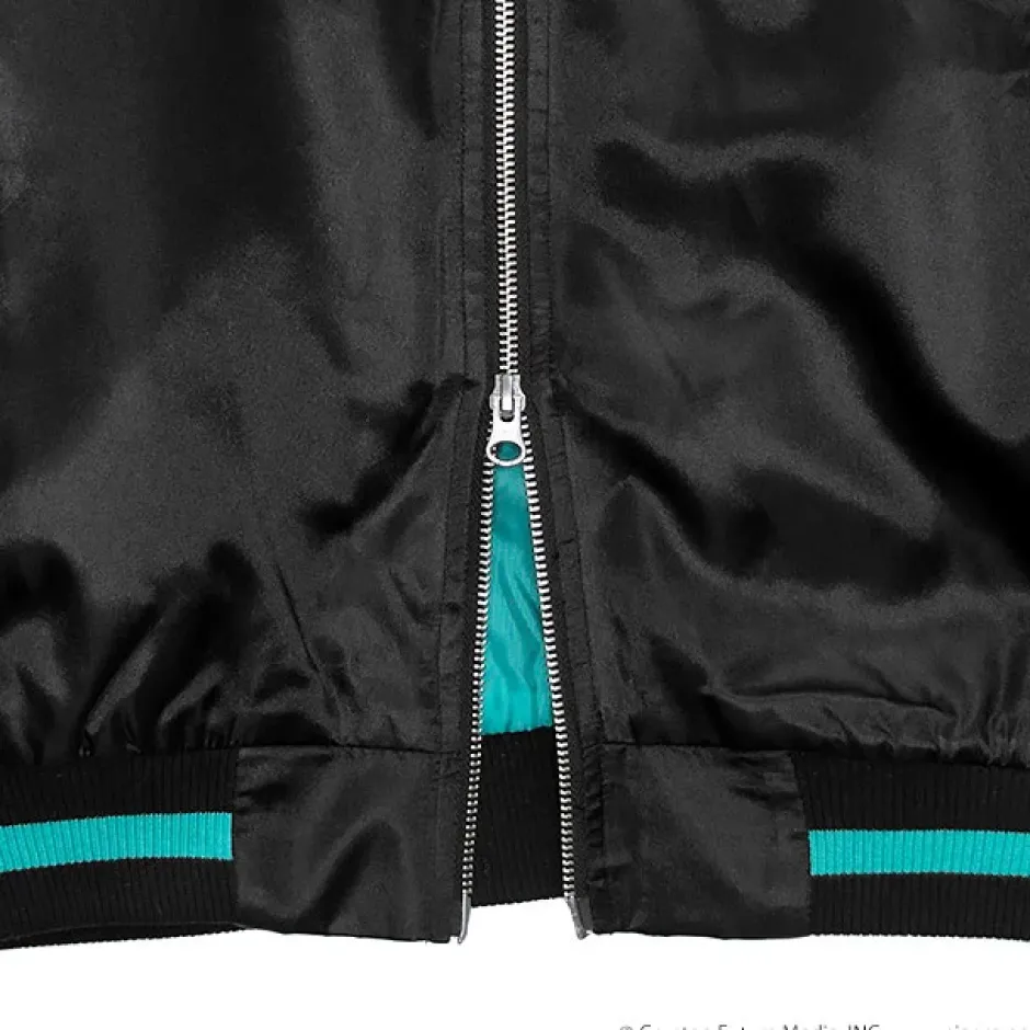 LISTEN FLAVOR Hatsune Miku Sukajan Jacket Black New
