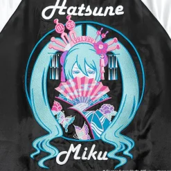 LISTEN FLAVOR Hatsune Miku Sukajan Jacket Black New