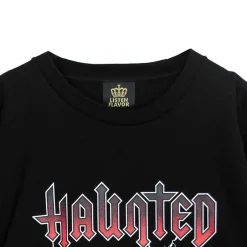 LISTEN FLAVOR Haunted Castle Long Sleeve T-Shirt Discount