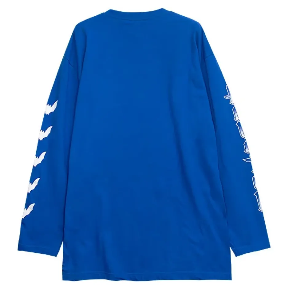 LISTEN FLAVOR Haunted Castle Long Sleeve T-Shirt Discount