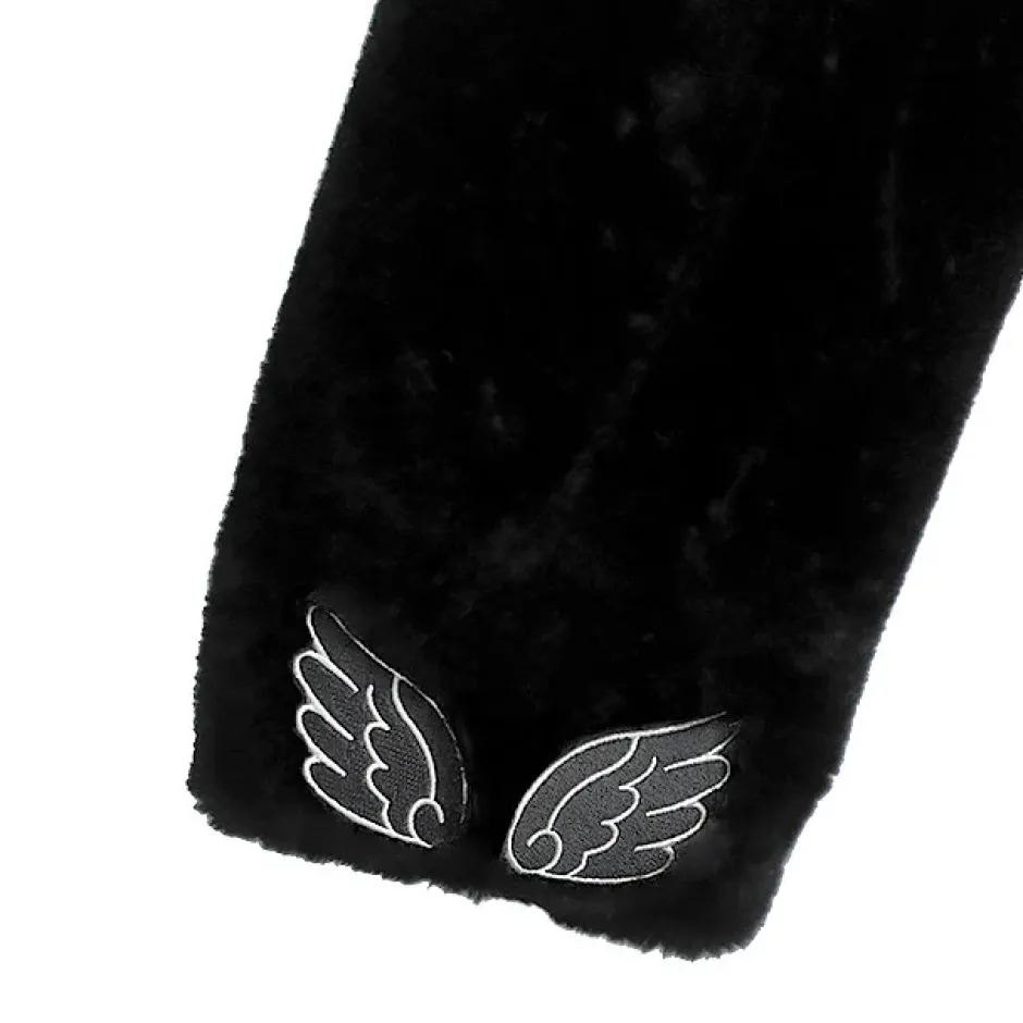 LISTEN FLAVOR Heartbeat Sailor Fur Boa Blouson Discount