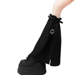 LISTEN FLAVOR Heart Hexagram Leg Covers w/ Belt Clearance