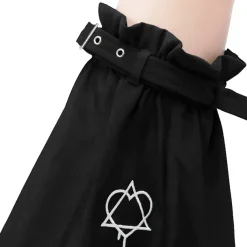 LISTEN FLAVOR Heart Hexagram Leg Covers w/ Belt Clearance