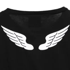 LISTEN FLAVOR Heart Padlock Zip Sleeve Top Hot