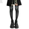Footwear>LISTEN FLAVOR Heart Planet Knee-High Socks