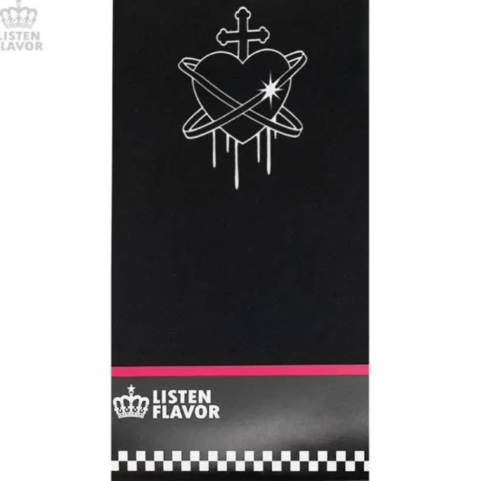 Footwear>LISTEN FLAVOR Heart Planet Knee-High Socks