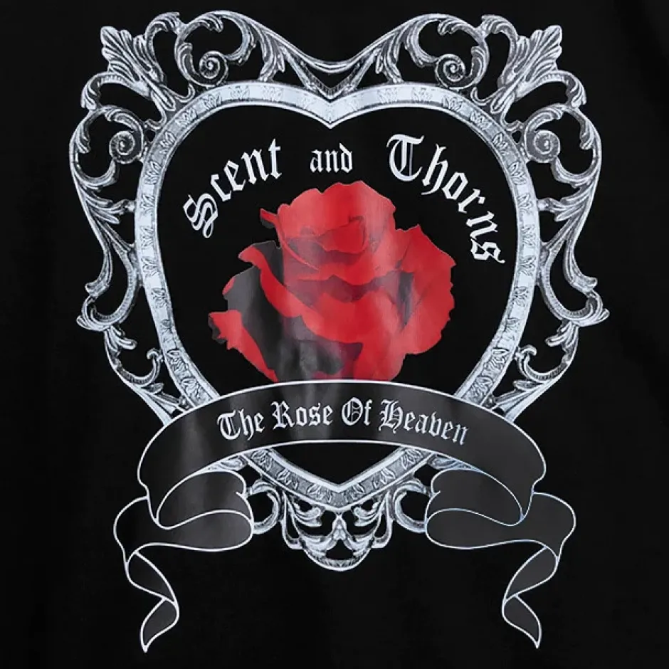 Tops>LISTEN FLAVOR Heaven Rose Sailor Top