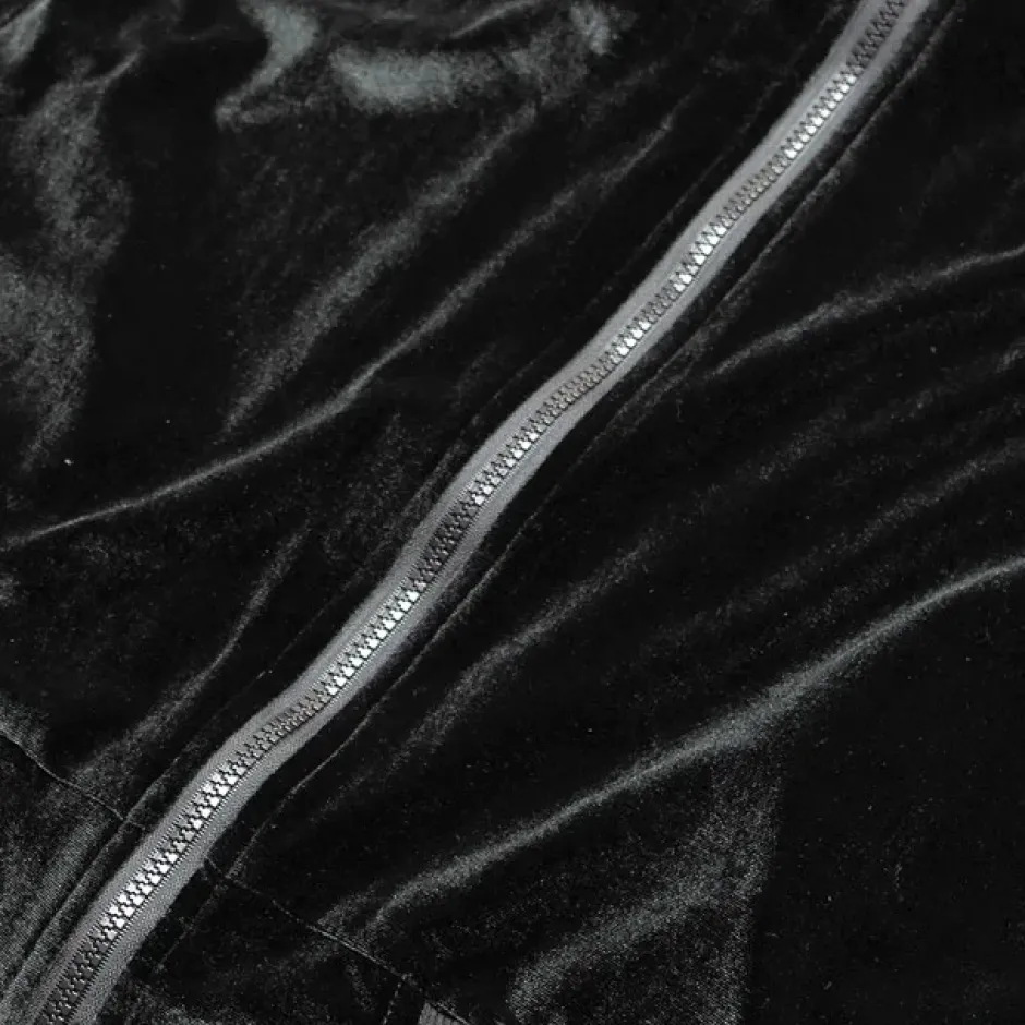 Jackets & Hoodies>LISTEN FLAVOR Heavens Velour Short Sleeve Jersey