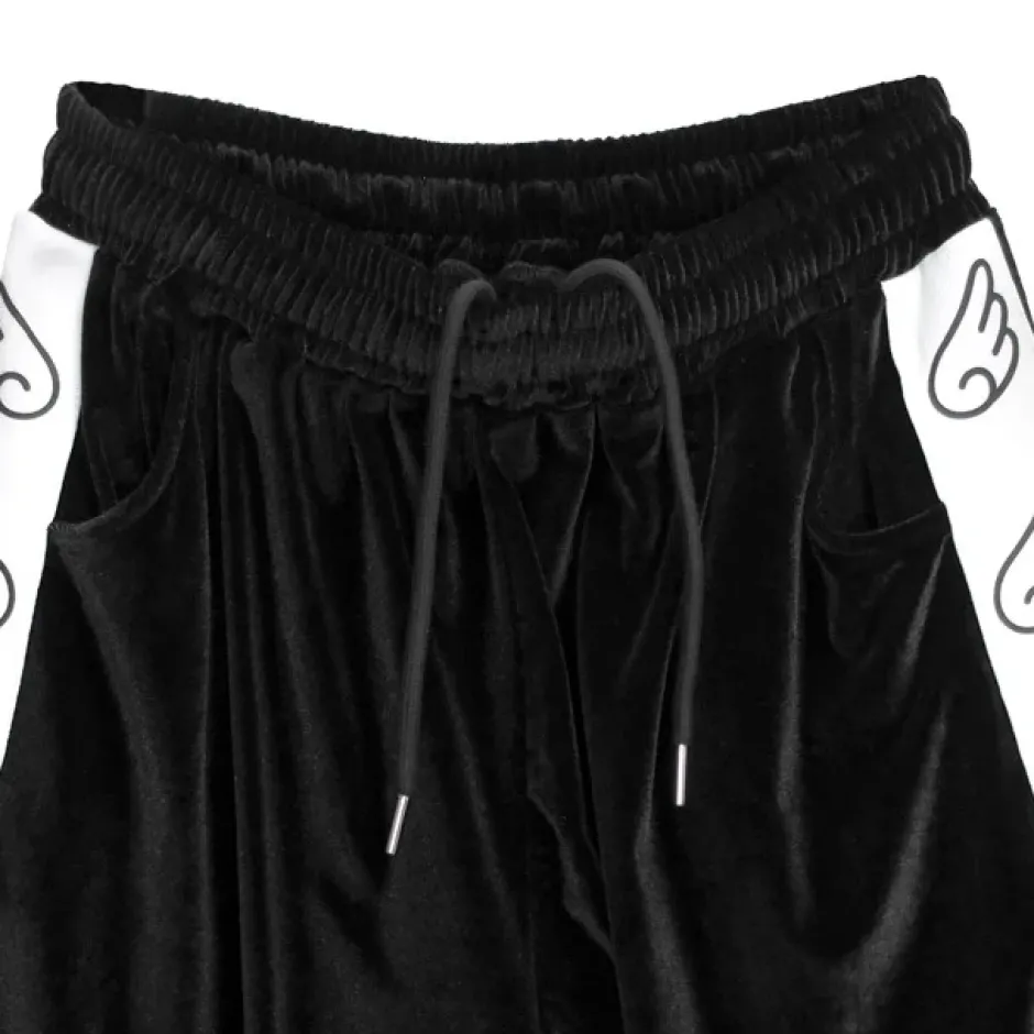 Bottoms>LISTEN FLAVOR Heavens Velour Shorts