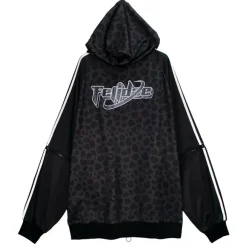 LISTEN FLAVOR Heisei Leopard 2-Way Separate Jersey Best
