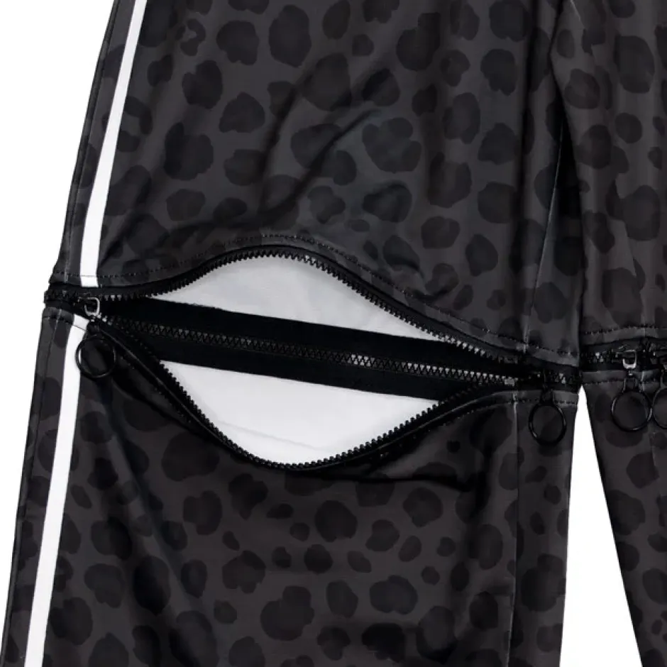 LISTEN FLAVOR Heisei Leopard 2-Way Separate Jersey Pants Outlet